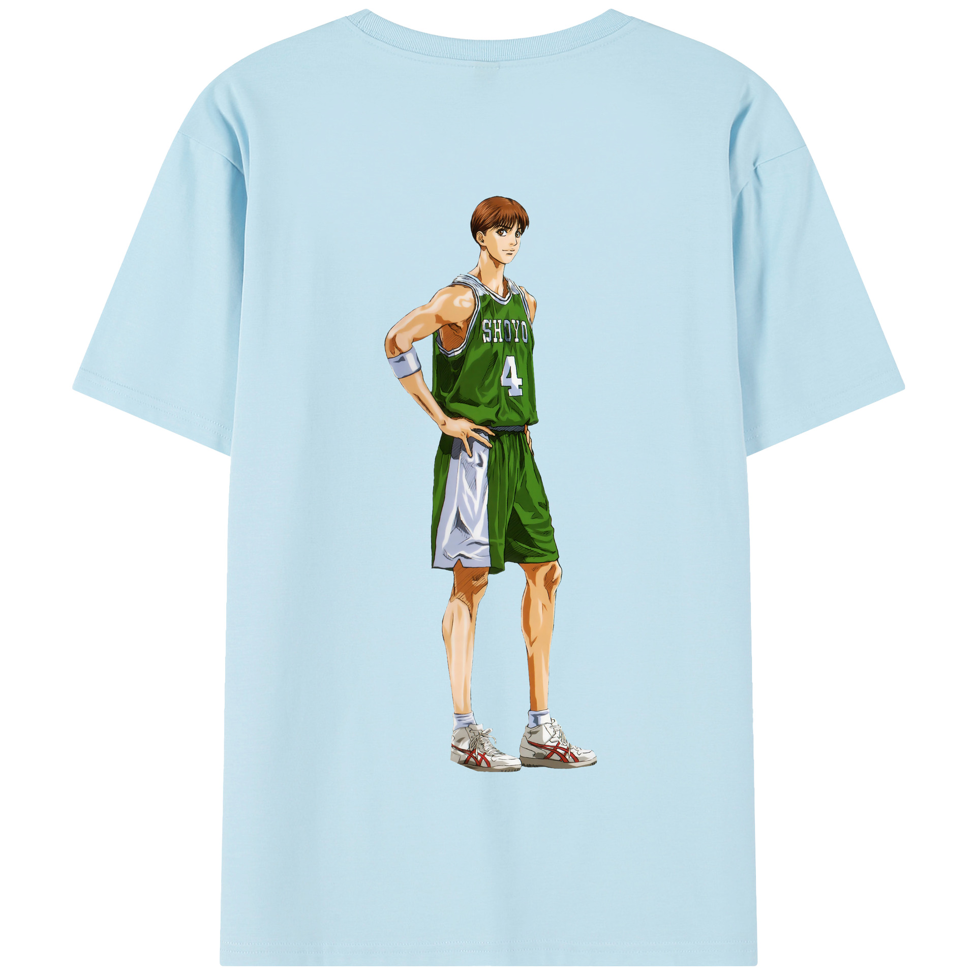 （画像用） SLAM DUNK／スラムダンク 綿100％半袖Tシャツ（背面プリント）